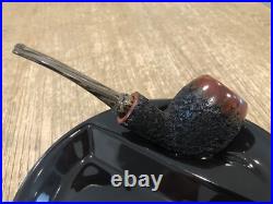 Tobacco Pipe Unsmoked Rusticated, By Garagemadepipetool