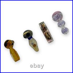 Tobacco Smoking Glass Pipe Wholesale, Bulk Lot, 10pcs, 5-6 inches