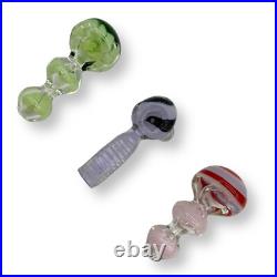 Tobacco Smoking Glass Pipe Wholesale, Bulk Lot, 10pcs, 5-6 inches