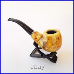Tobacco Smoking PIPE, Baltic amber PIPE, gemstone smoking accessories Mens gift