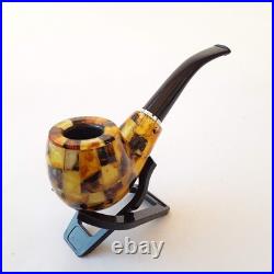 Tobacco Smoking PIPE, Baltic amber PIPE, gemstone smoking accessories Mens gift