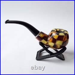 Tobacco Smoking PIPE, Baltic amber PIPE, gemstone smoking accessories Mens gift