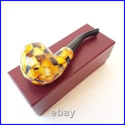 Tobacco Smoking PIPE, Baltic amber PIPE, gemstone smoking accessories Mens gift