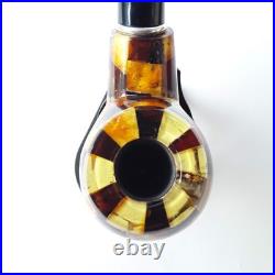 Tobacco Smoking PIPE, Baltic amber PIPE, gemstone smoking accessories Mens gift
