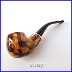 Tobacco Smoking PIPE, Baltic amber PIPE, gemstone smoking accessories Mens gift