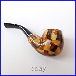 Tobacco Smoking PIPE, Baltic amber PIPE, gemstone smoking accessories Mens gift