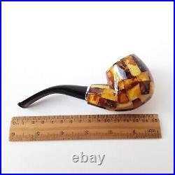 Tobacco Smoking PIPE, Baltic amber PIPE, gemstone smoking accessories Mens gift