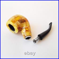 Tobacco Smoking PIPE, Baltic amber PIPE, gemstone smoking accessories Mens gift