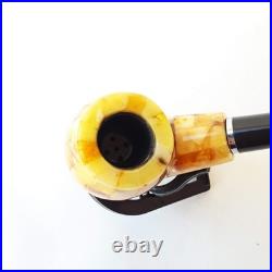 Tobacco Smoking PIPE, Baltic amber PIPE, gemstone smoking accessories Mens gift
