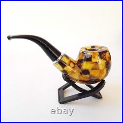 Tobacco Smoking PIPE, Baltic amber PIPE, gemstone smoking accessories Mens gift