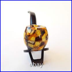 Tobacco Smoking PIPE, Baltic amber PIPE, gemstone smoking accessories Mens gift