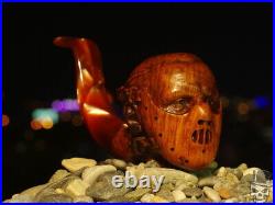 Tobacco Smoking Pipe Hannibal Lecter (Anthony Hopkins) Briar Wood Oguz Simsek