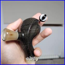 Tobacco Smoking Pipe-Master Cherepanov-Bog Oak-Morta Pipe-NEW