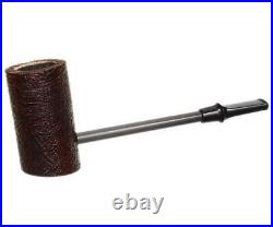 Tom Eltang Brown Sandblasted Poker Basic Series Tobacco Pipe Denmark New