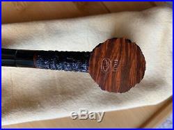 Tom Eltang Rusticated Poker smoking pipe New and Unsmoked