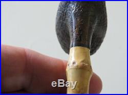 Tsuge #551 Bent Sand Blasted Tobacco Pipe Gorgeous unsmoked
