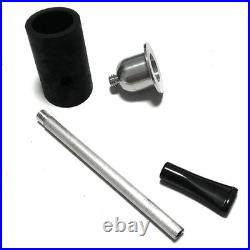 Tsuge Capito Metal Black Smoking Pipe 48001 Tobacco Smoke Aluminum Japan
