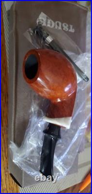 Tsuge Cat's Eye Smoking Pipe 907 Made In Japan