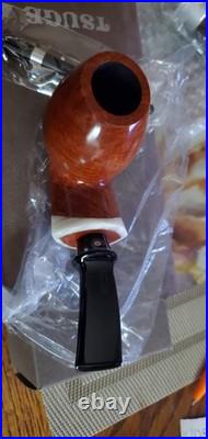 Tsuge Cat's Eye Smoking Pipe 907 Made In Japan