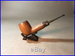 UNSMOKED Kiko 102 Leather Wrapped Meerschaum Lined Vintage / Estate Tobacco Pipe