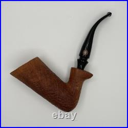 UNSMOKED NEW MARK TINSKY PIpe 1987 Curt Rollar 11-87CR Sandblasted Chimney