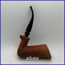 UNSMOKED NEW MARK TINSKY PIpe 1987 Curt Rollar 11-87CR Sandblasted Chimney