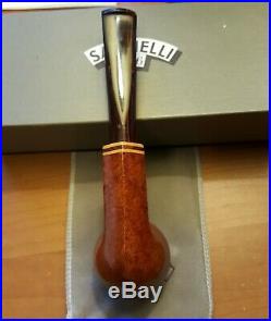 UNSMOKED SAVINELLI TRIS -504 smoking pipe with Box & Sleeve from collection