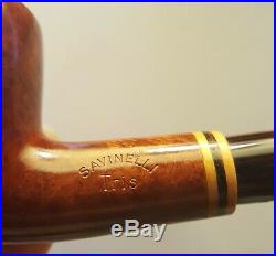 UNSMOKED SAVINELLI TRIS -626 smoking pipe with Box & Sleeve from collection