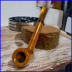 Ukrainian Briar smoking tobacco straight shape 5.7' handmade smooth finish pipe