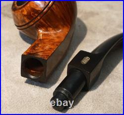 Unsmoked 1970s Jobey Bulldog #200 Tobbaco Pipe WithBox & Sleeve France