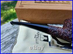 Unsmoked Castello Shape 55 Sea Rock Briar KKKK Tobacco Pipe Beautiful Pipe