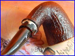 Unsmoked Montini(Mastro de Paja second) brown blast Italian tobacco pipe-NOS
