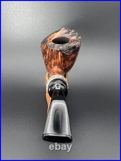 Unsmoked Nording Double Silver #2 Freehand Tobacco Pipe