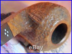 Unsmoked Old English Sasieni 4-dots Post-transition Era tobacco pipe/box+sleeve