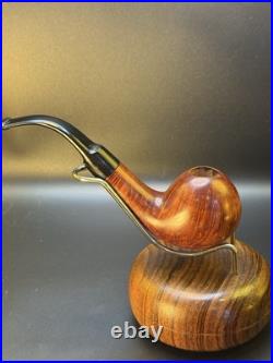 Unsmoked Orbens Bent Egg Tobacco Pipe