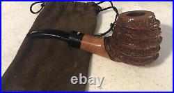 Unsmoked Rich Lewis NASPC Pipe of the Year 2011 Bent Armadillo Tobacco Pipe