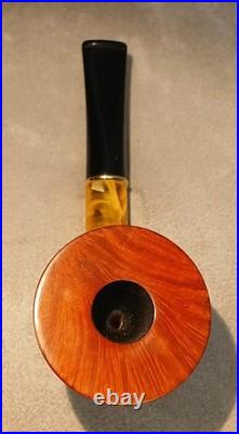Unsmoked Stanwell Harlekin acrylic stem system tobacco pipe WithBriar Bowl Denmark