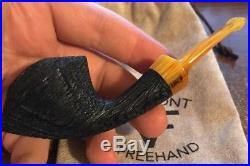 Unsmoked Vermont Freehand Norsedog Morta Tobacco Pipe Briarworks Steve Norse