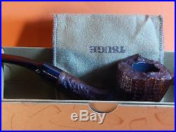 Unsmoked Vintage Tsuge MIZKI 943 brown blast tobacco pipe-in generic box+sleeve