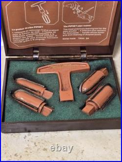 VINTAGE PIPNET 5PCS Tobacco Pipe Reamer Stainless Steels Cleaning Tool