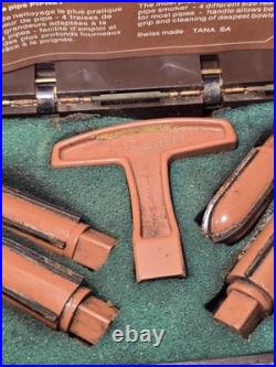 VINTAGE PIPNET 5PCS Tobacco Pipe Reamer Stainless Steels Cleaning Tool