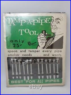 VINTAGE Tamp a Pipe Tool Tobacco Pipe STORE DISPLAY RARE