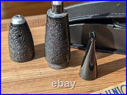 Vauen Zeppelin Torpedo Sandblasted Pipe 9mm filter new Unsmoked Estate withcase