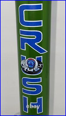 Vintage 12 Inch CRUSH Glass Water Pipe Smoking Tobacco Pipe Bong Made In USA