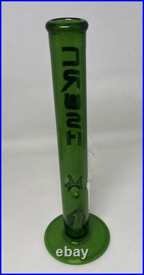 Vintage 12 Inch CRUSH Glass Water Pipe Smoking Tobacco Pipe Bong Made In USA