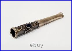 Vintage 925 Sterling Silver Hand Crafted Cigarette Holder/Smoking Never Used
