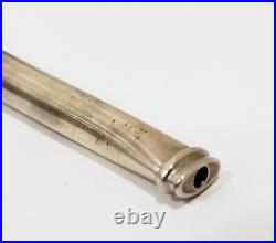 Vintage 925 Sterling Silver Hand Crafted Cigarette Holder/Smoking Never Used