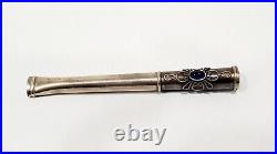 Vintage 925 Sterling Silver Hand Crafted Cigarette Holder/Smoking Never Used