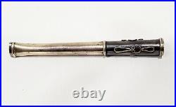 Vintage 925 Sterling Silver Hand Crafted Cigarette Holder/Smoking Never Used