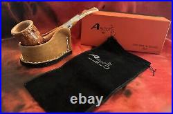 Vintage Ascorti New Dear Ks Unsmoked Wax Drip Pipe In Box